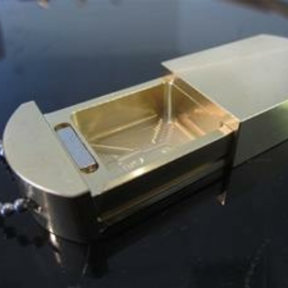 DogTag Pill Box ©® Solid Brass Mil-Spec UNISEX